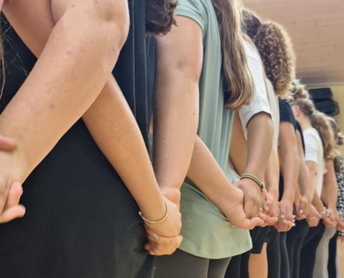 Armkraft im Gardetanz