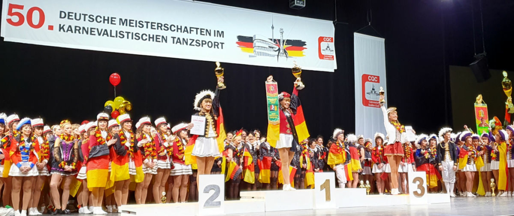Deutsche Meisterinnen Tanzmariechen 2023