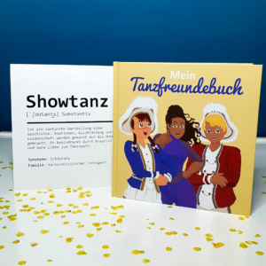 Tanzfreundebuch und Poster Showtanz