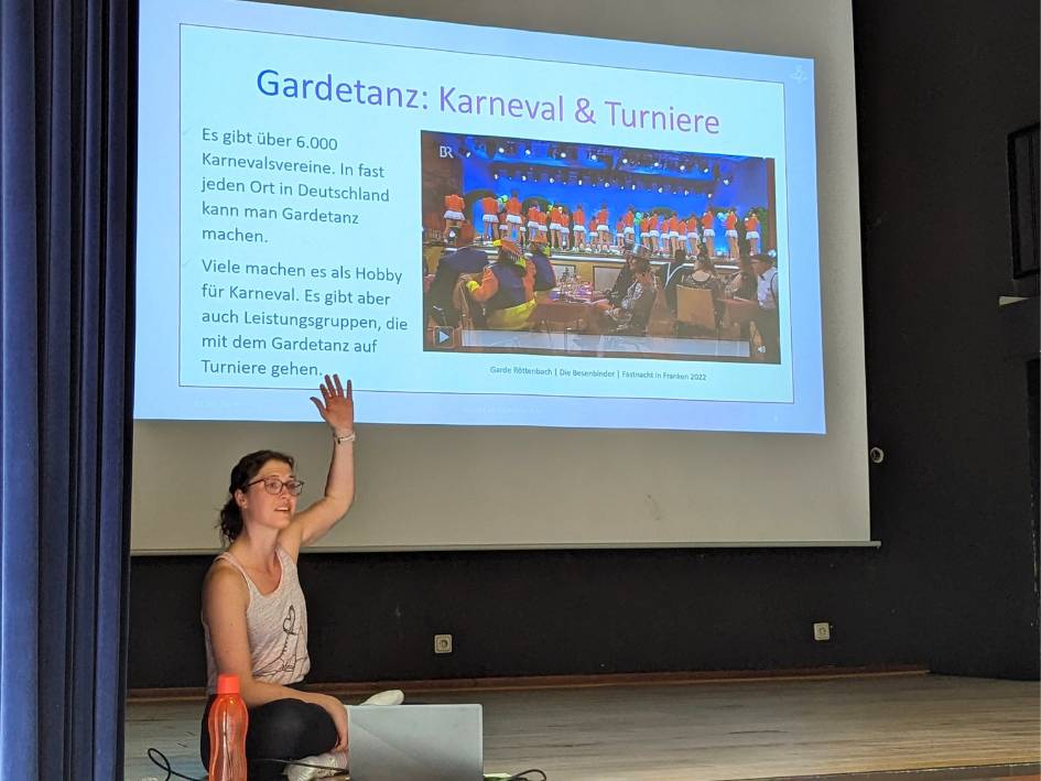 Trainerworkshop Gardetanz erstellen